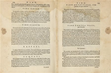 [GASTRONOMIA] - DURANTE, Castore (1529-1590) - Il Tesoro della sanità.. nel qua