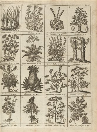 LEMERY, Nicolas (1645-1715) - Dictionnaire universel des drogues simples. Parig