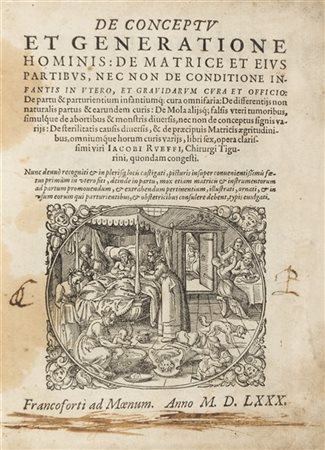 RUEFF, Jacob (1500-1558) - De conceptu et generatione hominis: De matrice et ei