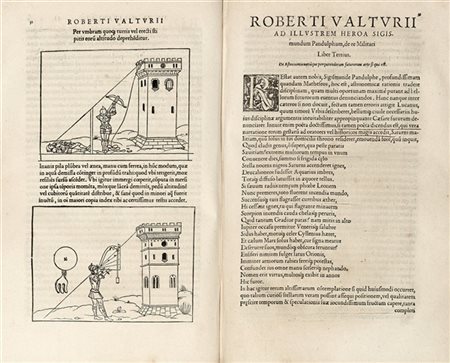 VALTURIO, Roberto (1405-1475) - De re militari libris XII. Parigi: Chrétien Wec