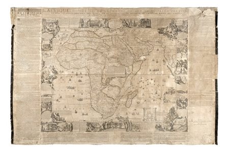 DE FER, Nicolas (1647-1720) - L'Afrique, divisée selon l'etendue de ses princip
