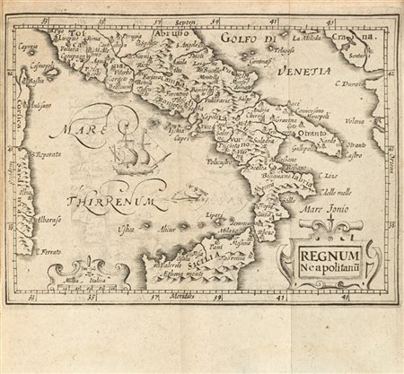 MERULA, Paulus (1558-1607) - Italiae descriptio generalils. Amsterdam: Blaeu, 1