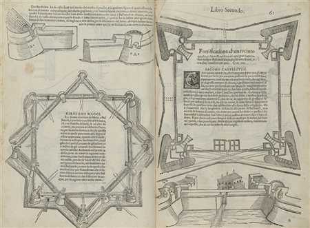 MAGGI, Girolamo (ca. 1523 - 1572) - Della fortificatione delle città. Venezia: