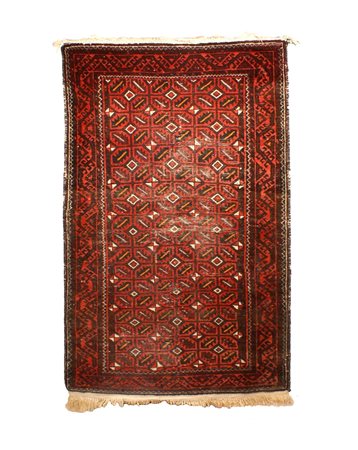 TAPPETO manifattura orientale (difetti) Dim. 180x103 cm.