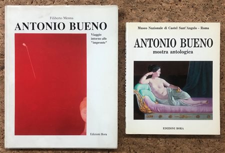 ANTONIO BUENO - Lotto unico di 2 cataloghi