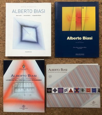 ALBERTO BIASI - Lotto unico di 4 cataloghi
