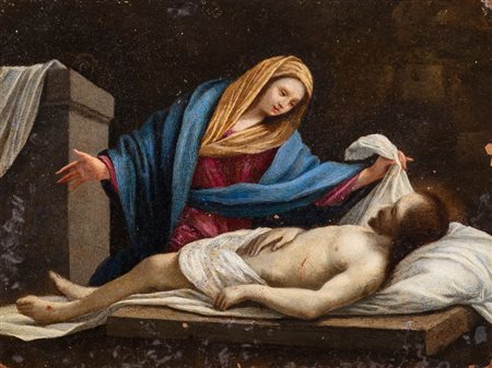 Scuola bolognese, secolo XVII - Pietà