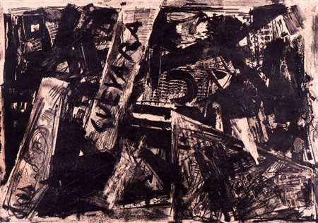 Emilio Vedova (Venezia 1919-2006)  - Sopraffazione oggi, 1968