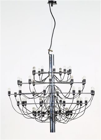 SARFATTI GINO (1912 - 1985) - Lampada a sospensione modello 2097/50, produzione Arteluce, 1958.