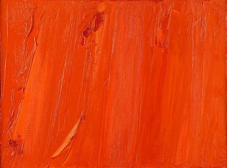PIERO RUGGERI (Torino 1930) Luce rossa 1990 olio su tela cm 30x40 firmato e...