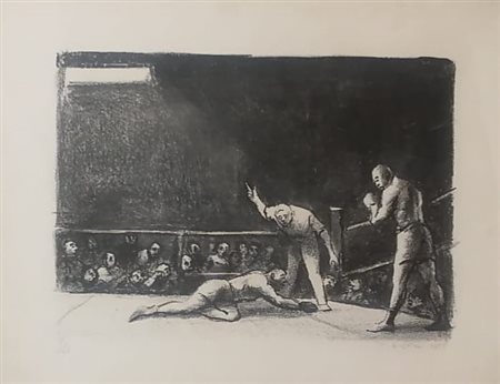Alberto Ziveri "Incontro di box" 1955