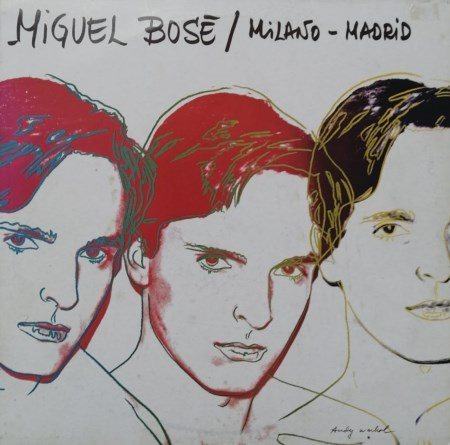 Andy Warhol "Miguel Bosè" 1983