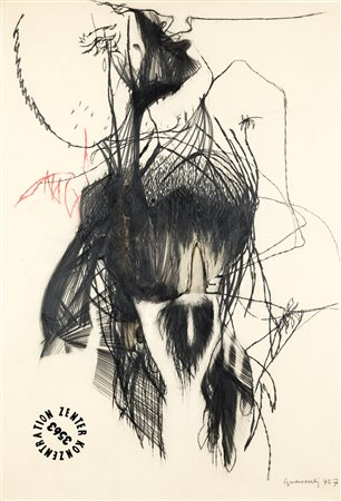 GIUSEPPE GUERRESCHI (1929-1985) - Senza Titolo, 1957