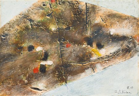 IBRAHIM KODRA (1918-2006) - Senza Titolo, 1963