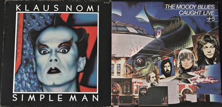 Autori Vari Lotto di 2 vinili 33 giri, misti: - Klaus Nomi, Simple man - The...