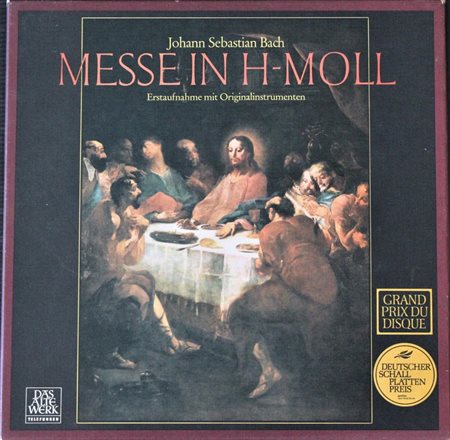 Johann Sebastian Bach MESSE IN H-MOLL Cofanetto composto da due Vinili 33...