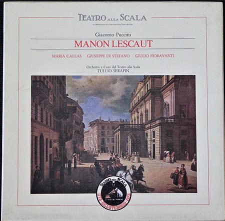 Giacomo Puccini MANON LESCAUT Cofanetto composto da 3 vinili 33 giri...