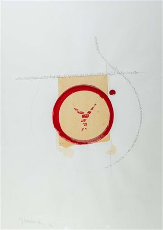 Alighiero Boetti (Torino 1940-Roma 1994)  - Una concentrazione meditativa e dinamica per spiegare il respiro del mondo, 1985