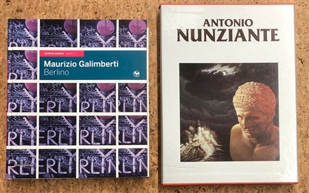 ANTONIO NUNZIANTE E MAURIZIO GALIMBERTI - Lotto unico di 2 cataloghi