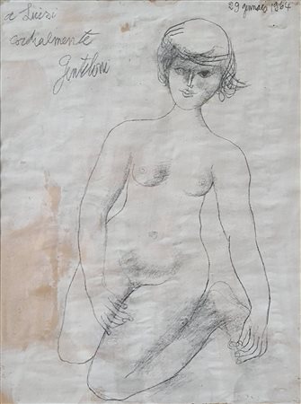 GENTILINI FRANCO (1909 - 1981) - Senza titolo.