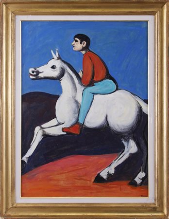 BORRA POMPEO (1898 - 1973) - Cavaliere.