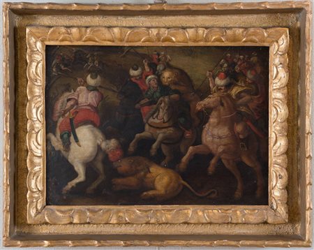 Ambito di Antonio Tempesta, fine XVI secolo - inizi XVII secolo "Scena di...