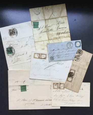 ANTICHI STATI, REGNO D'ITALIA 1850/1872
Collezione formata da oltre 30 document