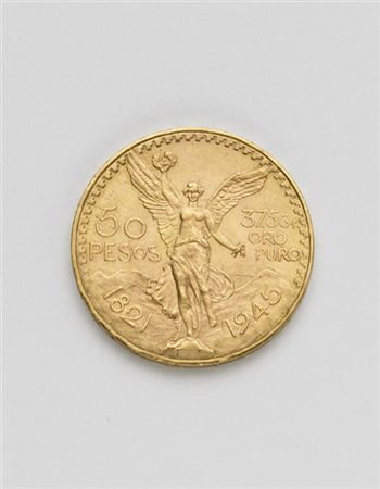 MESSICO
Moneta da 50 pesos in oro.