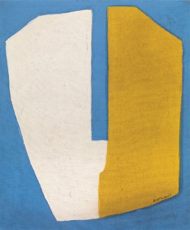 Serge Poliakoff Mosca 1900 - Parigi 1969 Composition / Bleu blanc jaune, 1968...