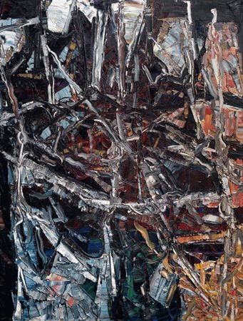 Jean Paul Riopelle Montreal 1923 - 2002 Flutaie, 1966 Olio su tela, cm....