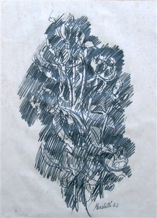 ENNIO MORLOTTI, Fiori, 1963