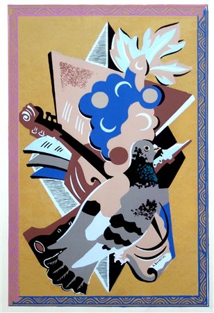 GINO SEVERINI, Nature morte au pigeon, 1930