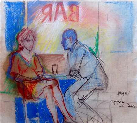 ALBERTO SUGHI, Coppia al bar