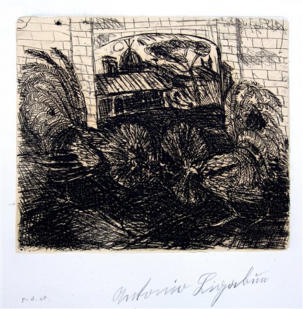 ANTONIO LIGABUE, senza titolo, 1982