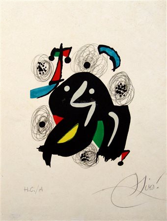 JOAN MIRÒ, La mélodie acide, 1980