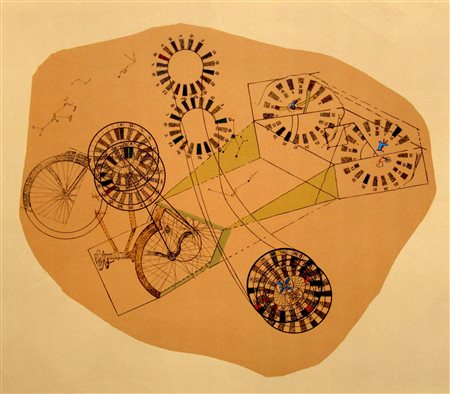 MAX ERNST, Vademekum mobile, 1971