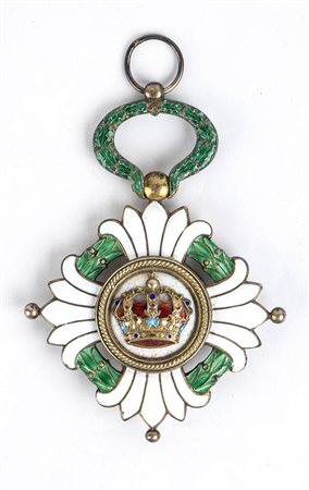 Ordine della corona di Yugoslavia, pendente di Gran Croce