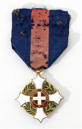 Italia, Regno Ordine Militare di Savoia, cavaliere,terzo quarto XIX sec. 