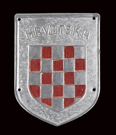 Croazia, stato indipendente della Croazia             Scudetto della legione Croata              