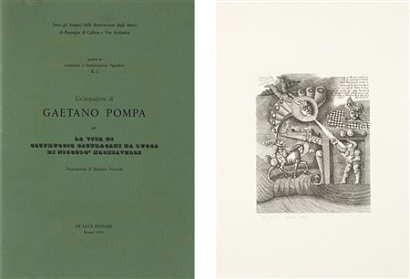 GAETANO POMPA (1933-1998) - Letteratura e interpretazione figurativa II, 2, 1970