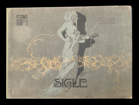 BRUNELLO D. Sigle. Album composto da 20 tavole con fregi, monogrammi, testatine