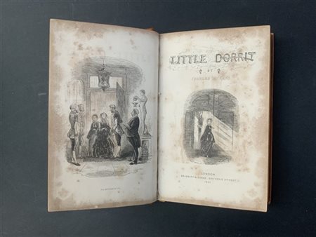 DICKENS, Charles. Little Dorrit. Londra: Bradbury and Evans, 1857. 8vo, prima e