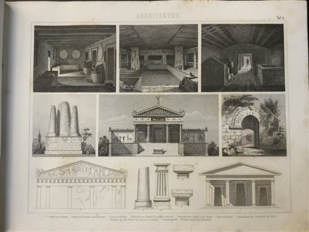 HECK, Johann Georg. Bilder-Atlas zum Conversations-Lexikon Ikonographische Ency