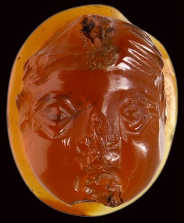 A roman carnelian cameo. Eros. 