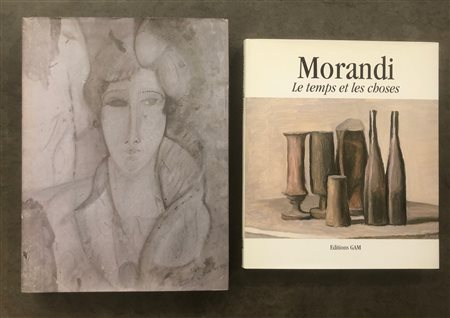 GIORGIO MORANDI E AMEDEO MODIGLIANI - Lotto unico di 2 cataloghi