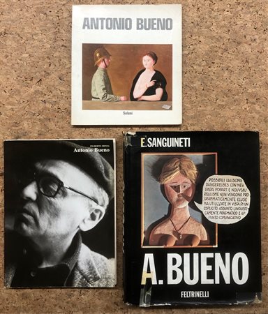 ANTONIO BUENO - Lotto unico di 3 cataloghi