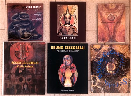 BRUNO CECCOBELLI - Lotto unico di 6 cataloghi