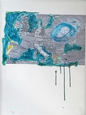 Mario Schifano "Europa"