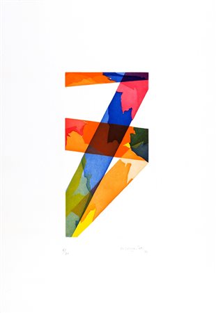 Piero Dorazio (Roma 1927-Perugia 2005)  - Composizione, 1968 / '78