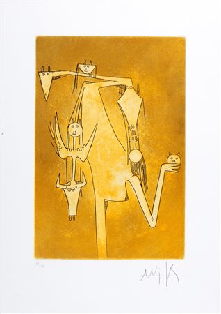 Wifredo Lam (Sagua la Grande 1902-Parigi 1982)  - Le monde magique